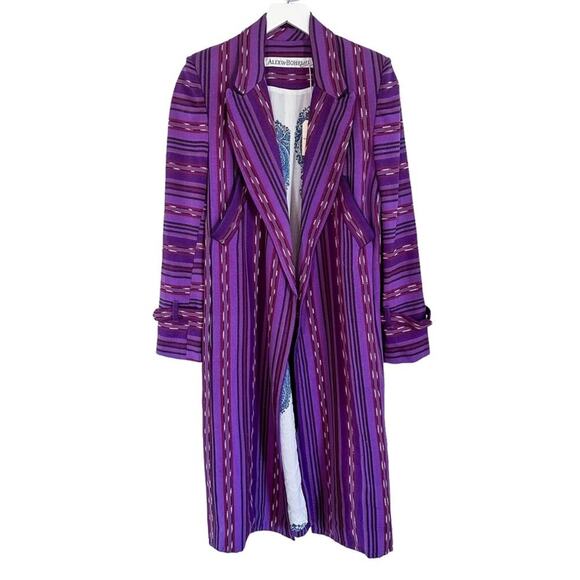 Alix of Bohemia Haze Guate Coat Purple - Picture 6 of 11